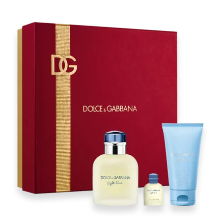 Light Blue Pour Homme by Dolce & Gabbana 2.5 oz. Gift Set