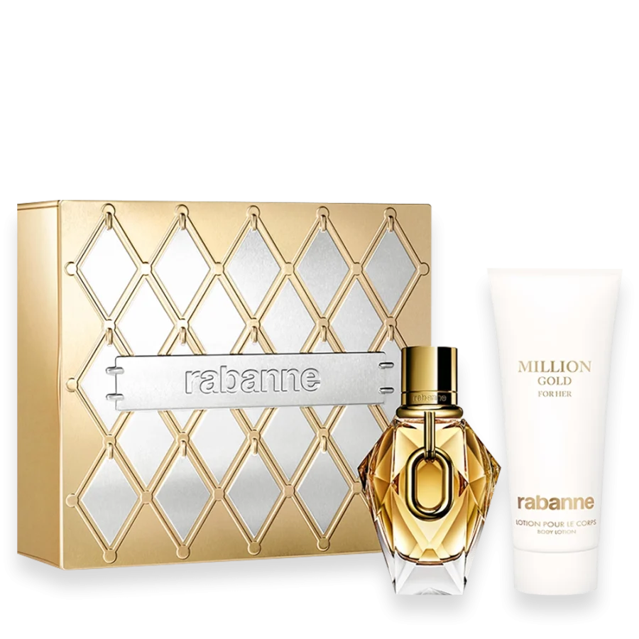 Million Gold For Her by Rabanne 1.7oz Gift Set