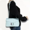 2pc Quilted Crossbody with Wallet