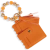 Card Holder with Beaded Wristlet