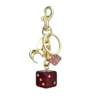 Dice Handbag Charm - 3 Pack