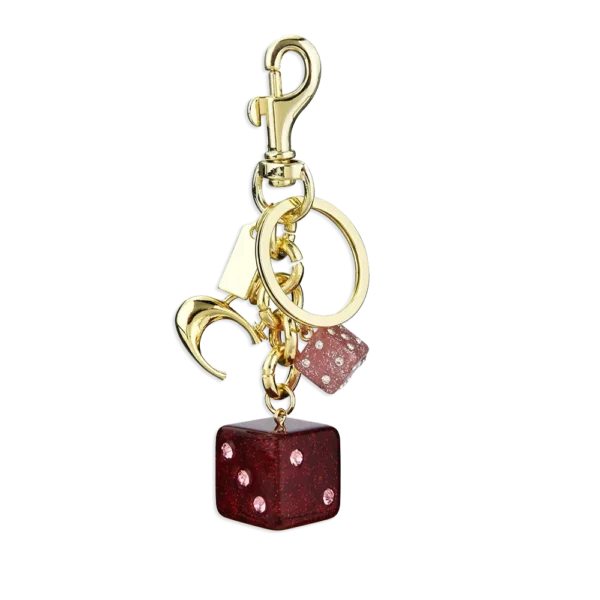 Dice Handbag Charm - 3 Pack