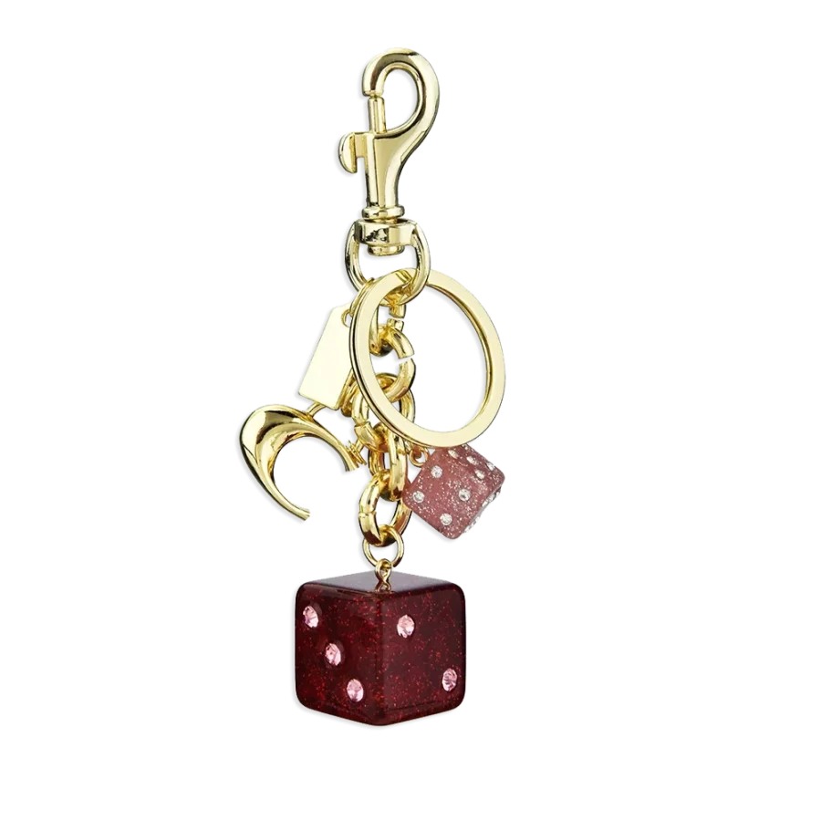 Dice Handbag Charm - 3 Pack