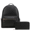 2pc Half Moon Backpack with Wallet