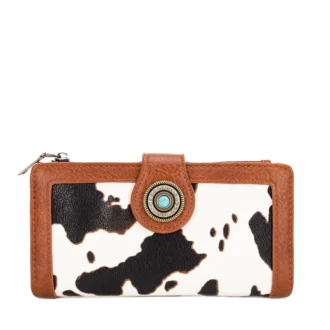 Cow Print Wallet