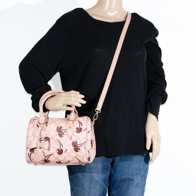 Cherry Half Moon Crossbody