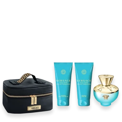 Versace Dylan Turquoise Pour Femme 3.4 oz. Gift Set