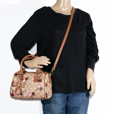 Cherry Half Moon Crossbody