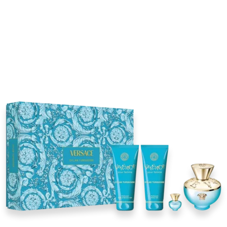 Versace Dylan Turquoise Pour Femme 3.4 oz. Gift Set