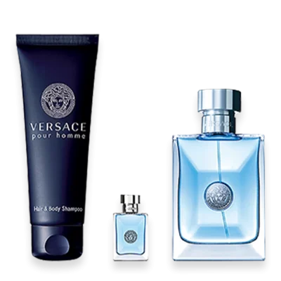 Versace Pour Homme 3.4 oz. Gift Set