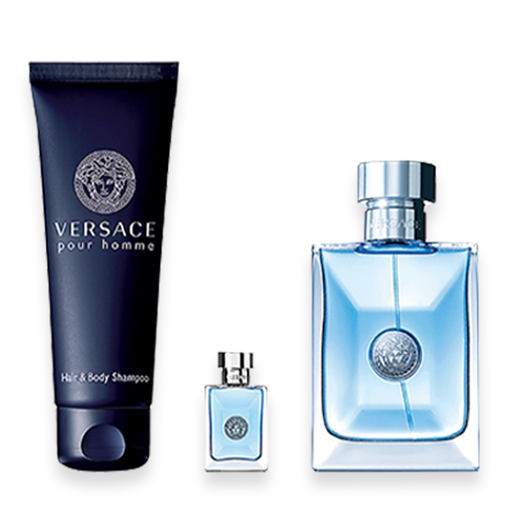 Versace Pour Homme 3.4 oz. Gift Set