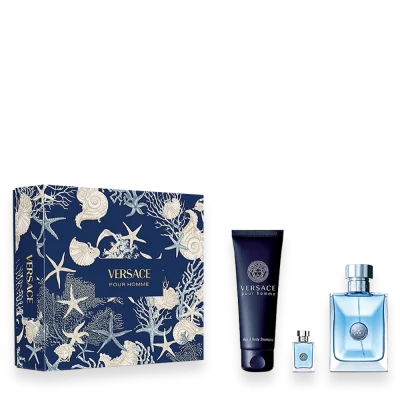 Versace Pour Homme 3.4 oz. Gift Set