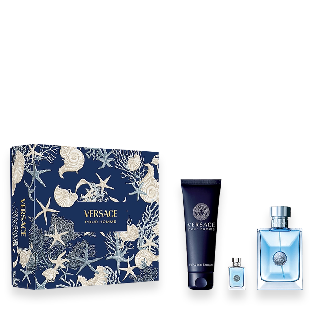 Versace Pour Homme 3.4 oz. Gift Set