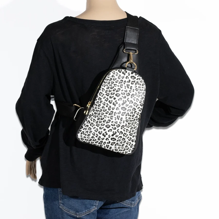 Leopard Sling Bag