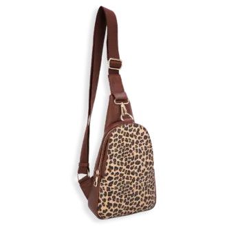 Leopard Sling Bag
