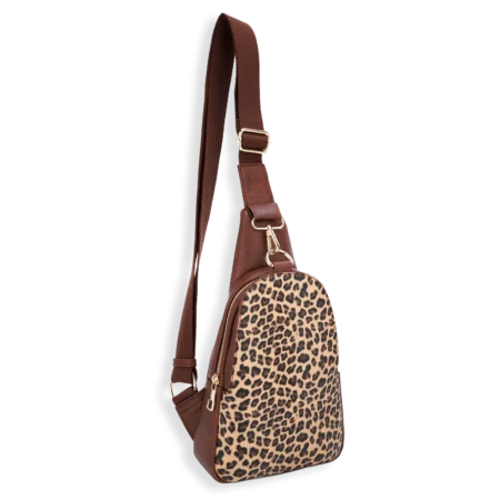 Leopard Sling Bag