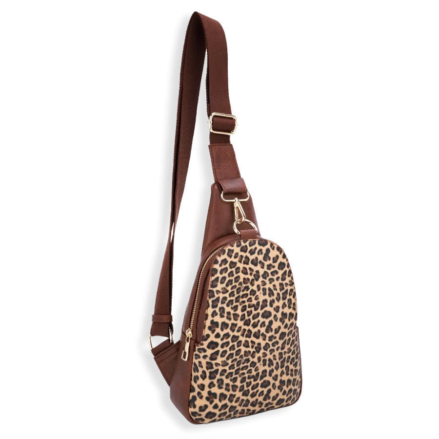 Leopard Sling Bag