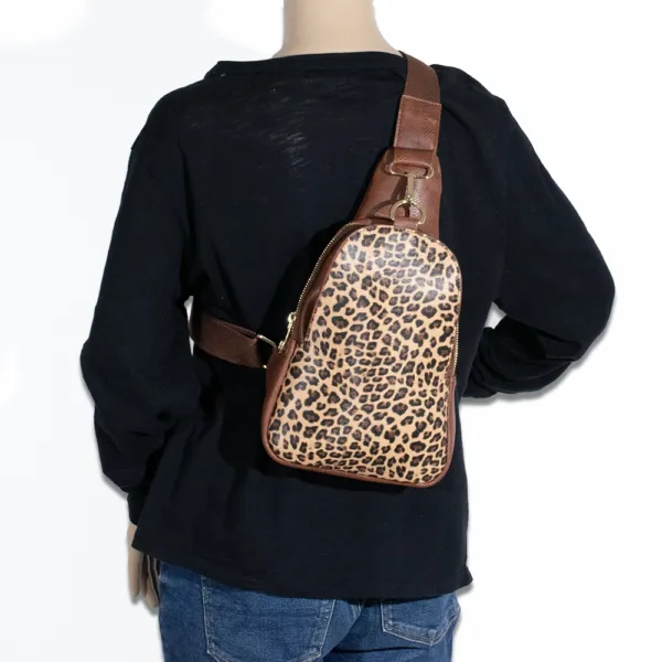 Leopard Sling Bag