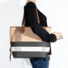 2pc Plaid Tote with Wallet