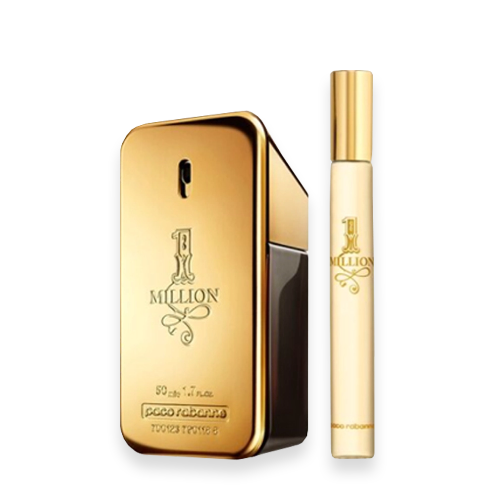 1 Million by Paco Rabanne 1.7 oz. Travel Set