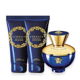 Versace Pour Femme Dylan Blue 1.7 oz. Gift Set