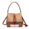 Plaid Bucket Bag