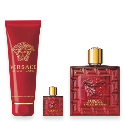 Versace Eros Flame 3.4 oz. Gift Set