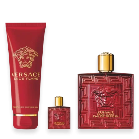 Versace Eros Flame 3.4 oz. Gift Set