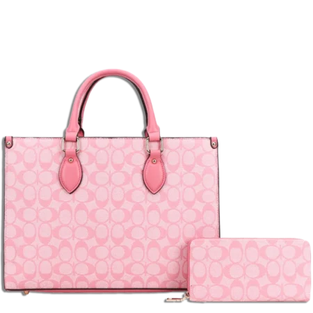 2pc Half Moon Satchel with Wallet