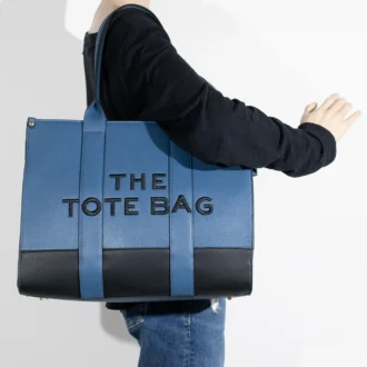 2pc The XL Leather Tote Bag with Wallet
