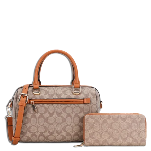 2pc Halfmoon Doctor Bag with Wallet