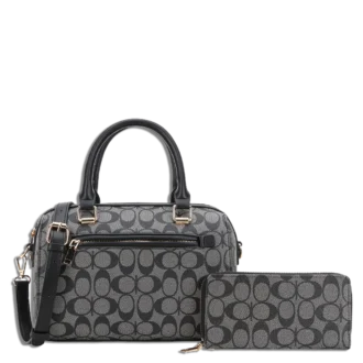 2pc Halfmoon Doctor Bag with Wallet