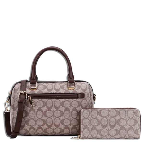 2pc Halfmoon Doctor Bag with Wallet