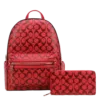 2pc Half Moon Backpack with Wallet