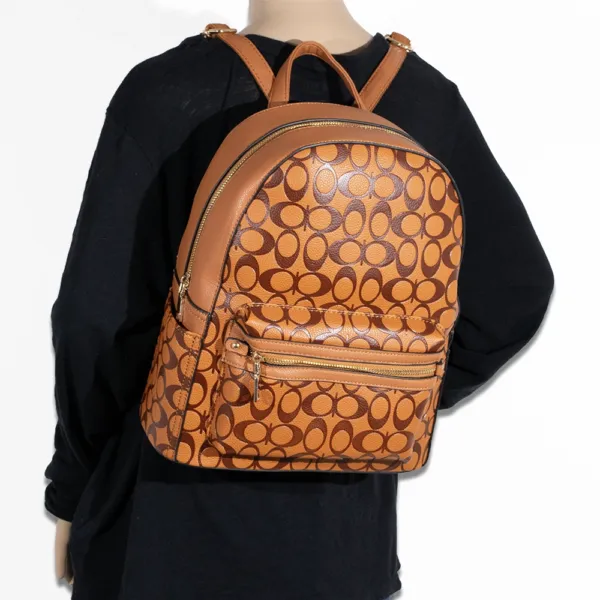 2pc Half Moon Backpack with Wallet
