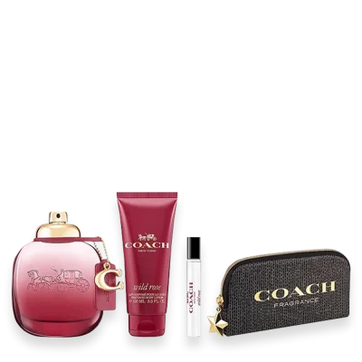Coach New York Wild Rose 3 oz. Gift Set