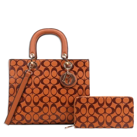 2pc Half Moon Bag with Wallet