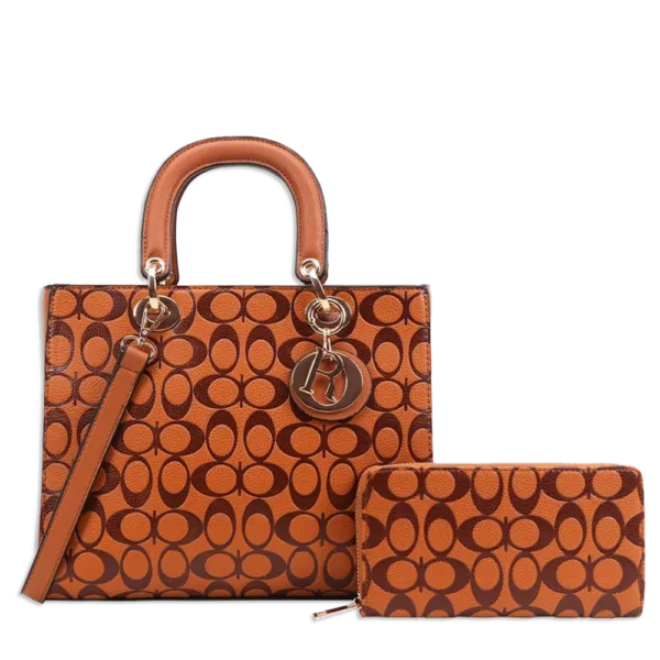2pc Half Moon Bag with Wallet