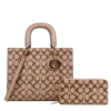 2pc Half Moon Bag with Wallet