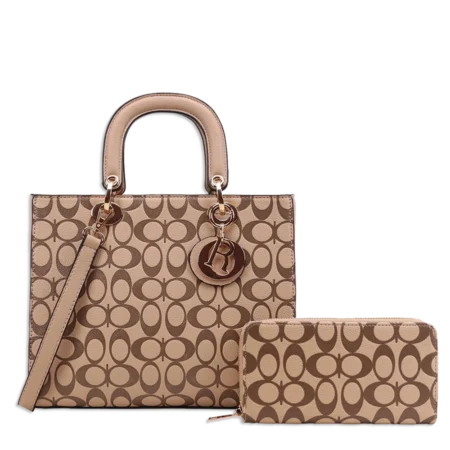 2pc Half Moon Bag with Wallet