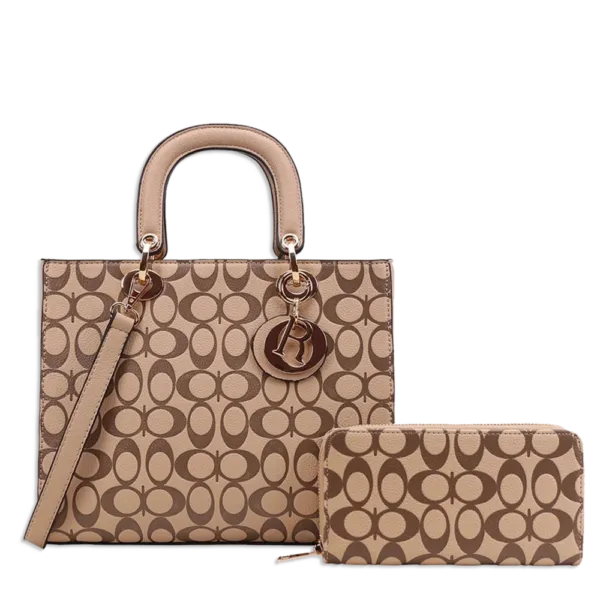 2pc Half Moon Bag with Wallet