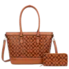 2pc Half Moon Tote with Wallet