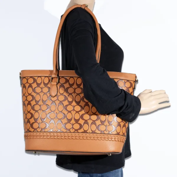 2pc Half Moon Tote with Wallet