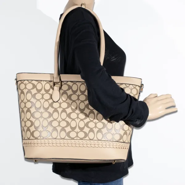 2pc Half Moon Tote with Wallet