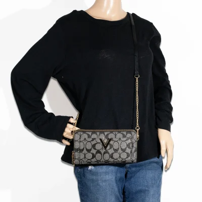 V Half Moon Crossbody
