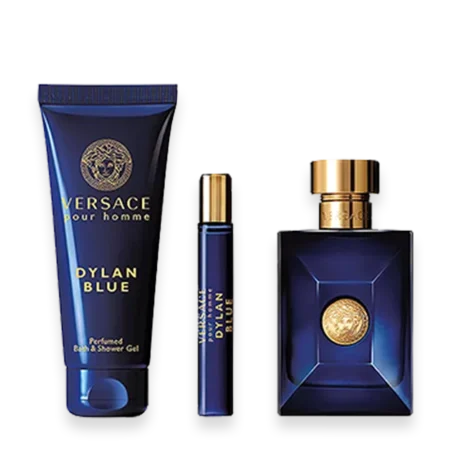 Versace Pour Homme Dylan Blue 3.4 oz. Gift Set