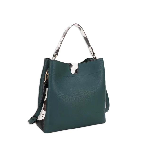 Cow Print Satchel