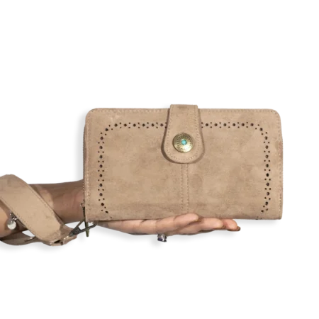 Suede Wallet