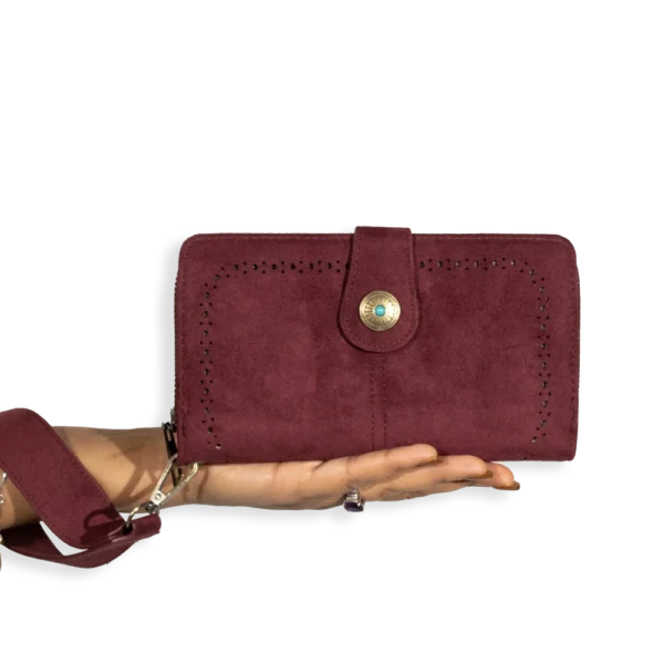 Suede Wallet