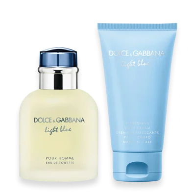 Light Blue Pour Homme by Dolce & Gabbana 2.5 oz. Gift Set